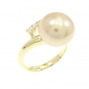 White Butterfly Pearl ring