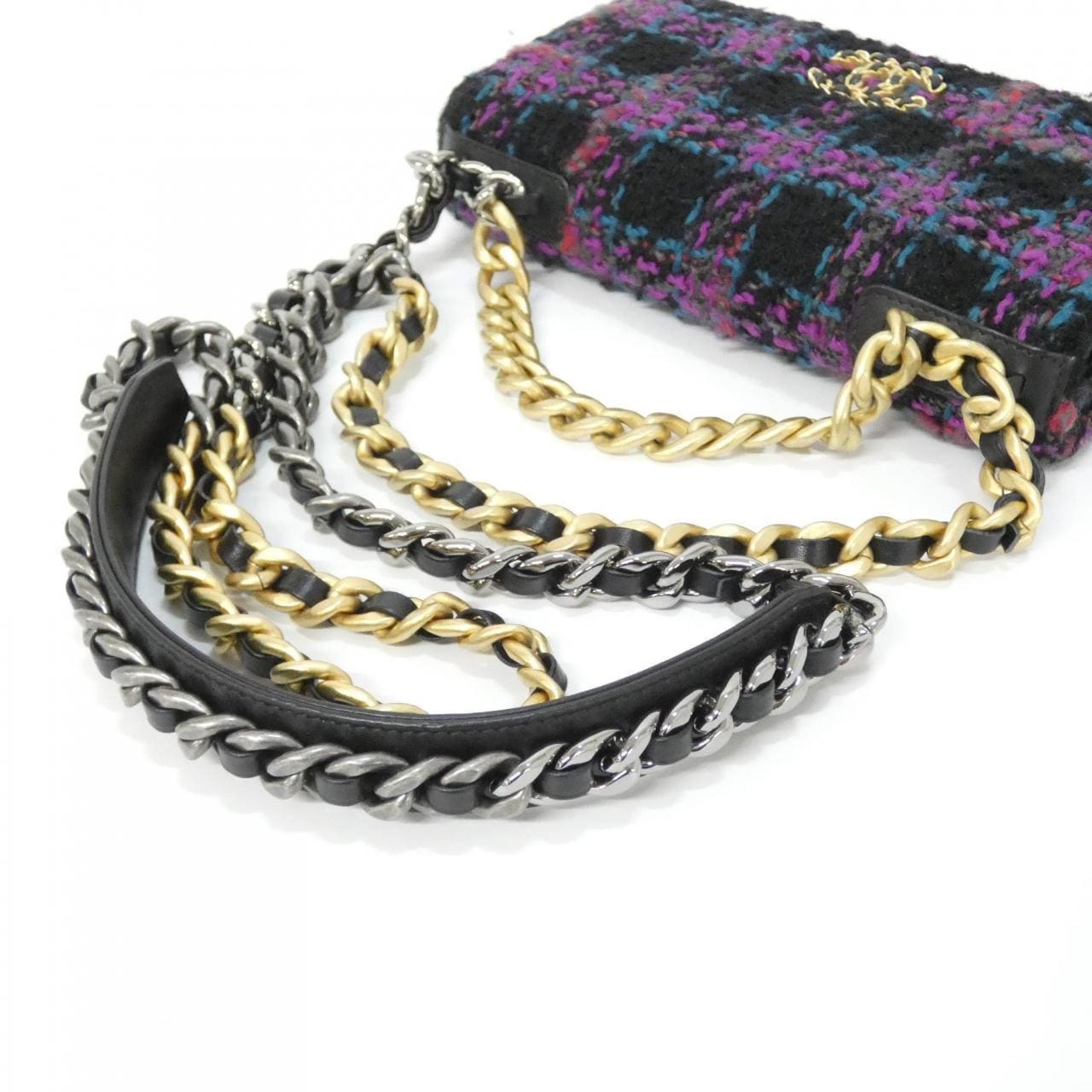 シャネル シャネル19 ライン AP0957 チェーンウォレット