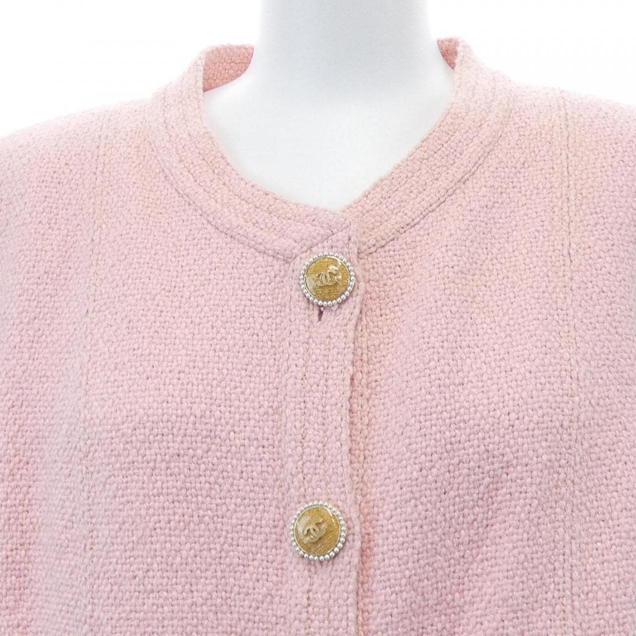 シャネル CHANEL P53061V39701 16C ノーカラージャケット