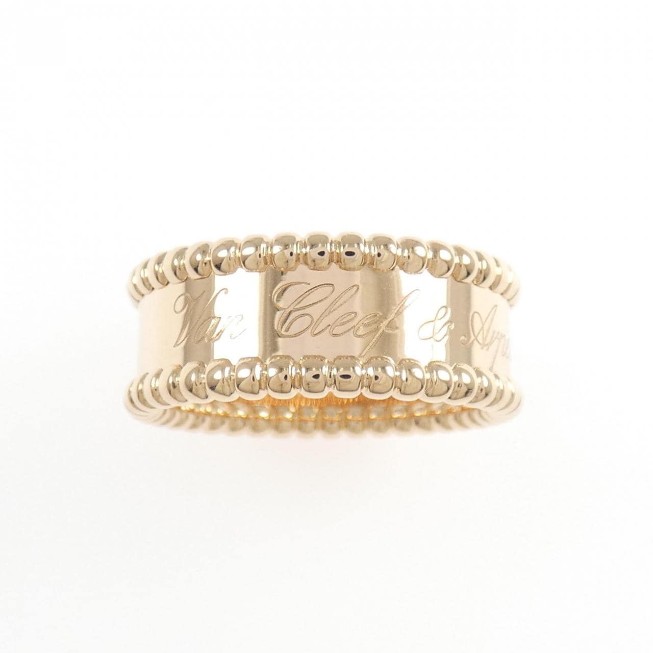 ヴァンクリーフ&アーペル ペルレ シニアチュール リング