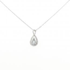 4゜C アクアマリン ネックレス 1.4CT