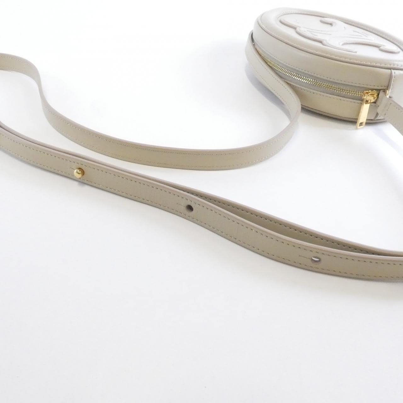 セリーヌ クロス ボディ オーバル パース 10I703DPQ ショルダーバッグ