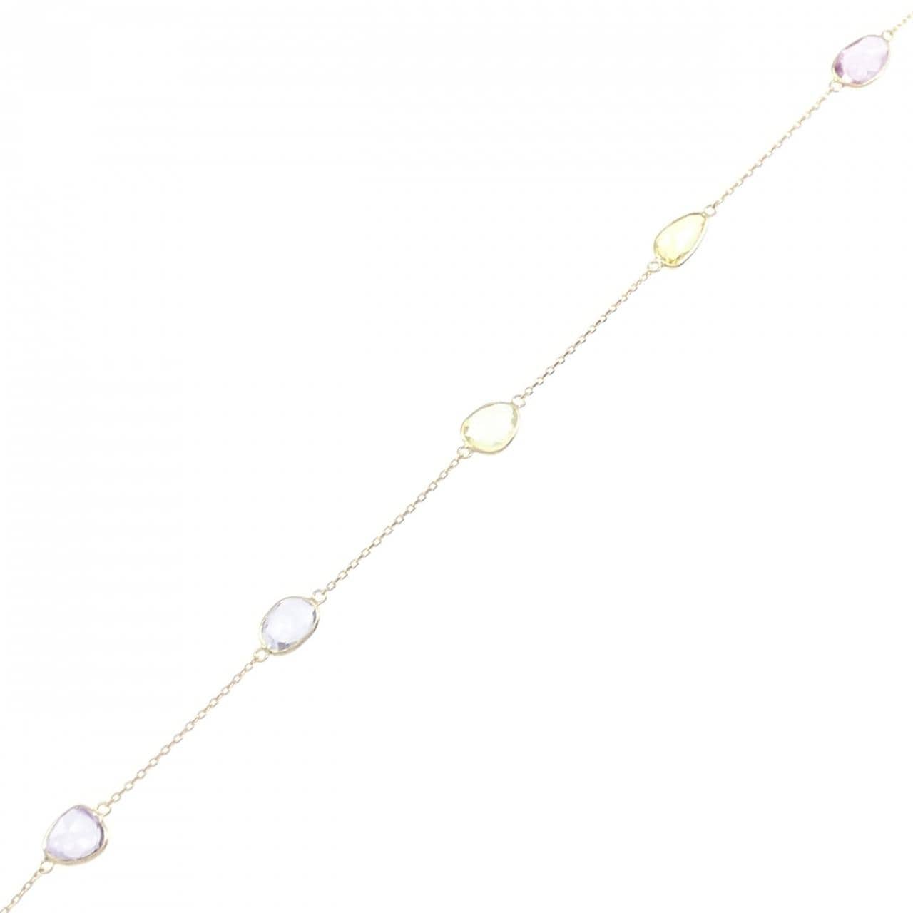 K18YG サファイヤ ブレスレット