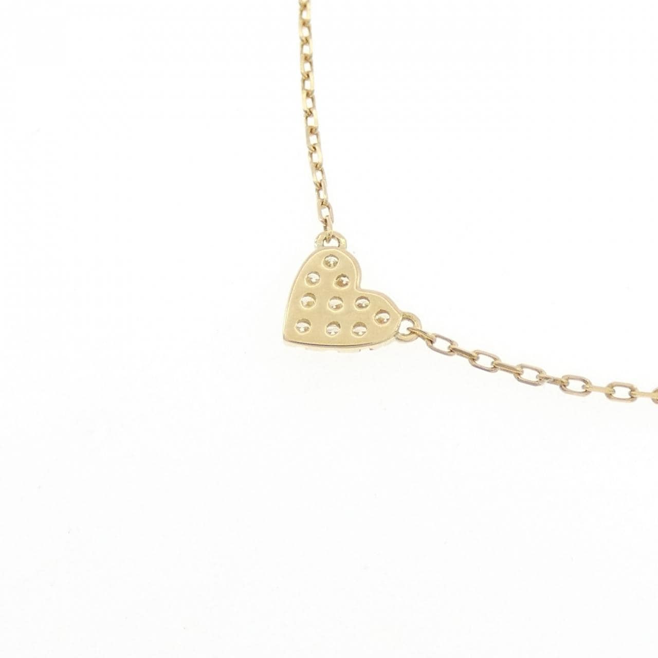 アーカー ハートパヴェ ネックレス 0.05CT