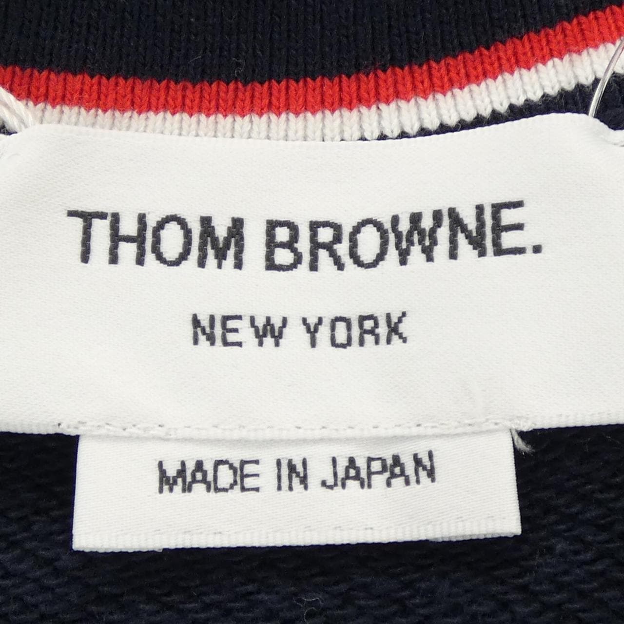 トムブラウン THOM BROWNE クラシック ループバック4BAR MJT021H スウェット