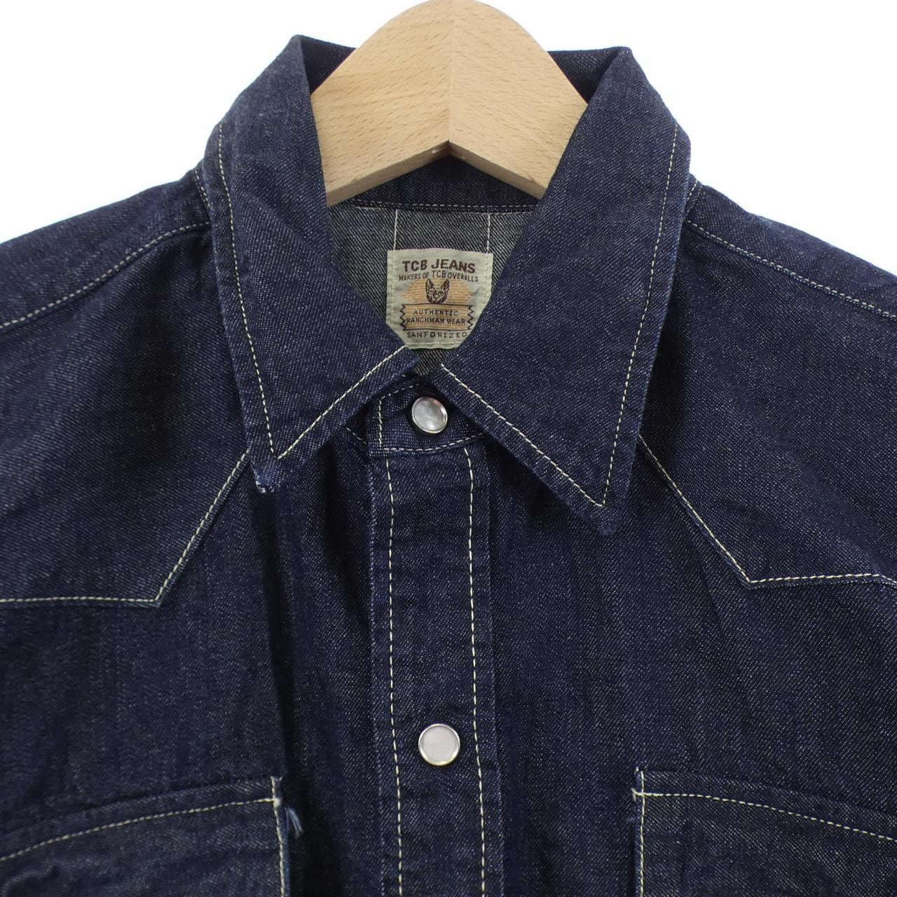 ティーシービージーンズ TCB JEANS シャツ