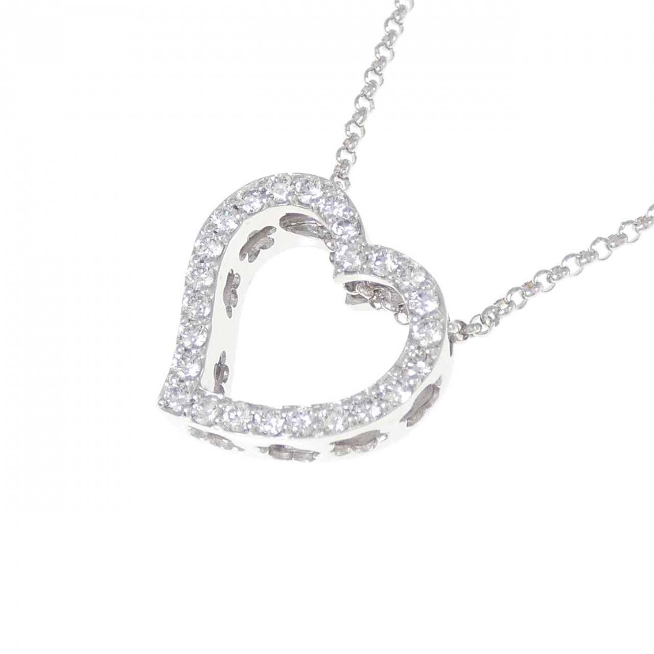 ポンテヴェキオ ハート ネックレス 0.38CT