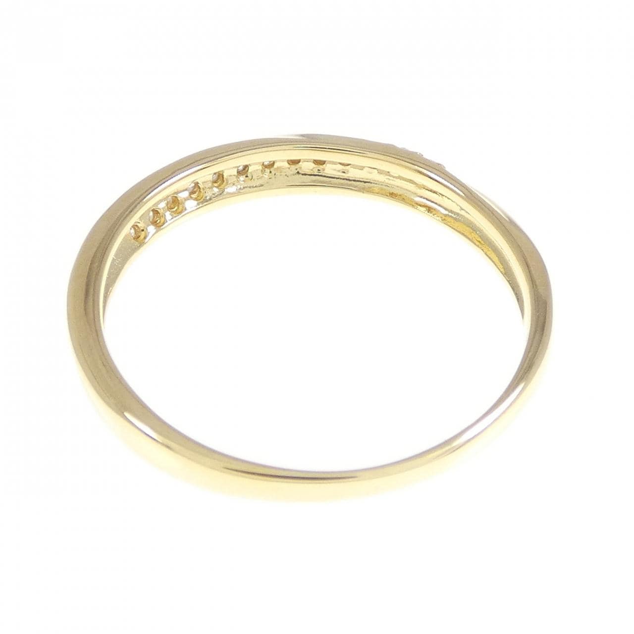 K18YG ダイヤモンド リング 0.06CT