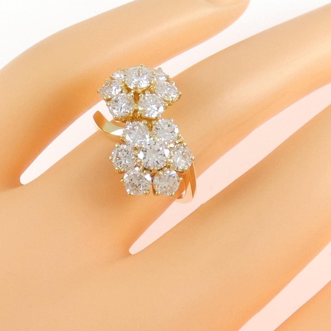 【ヴィンテージ】ヴァンクリーフ&アーペル フルーレット リング