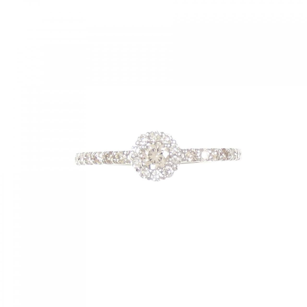 PT950 ダイヤモンド リング 0.33CT