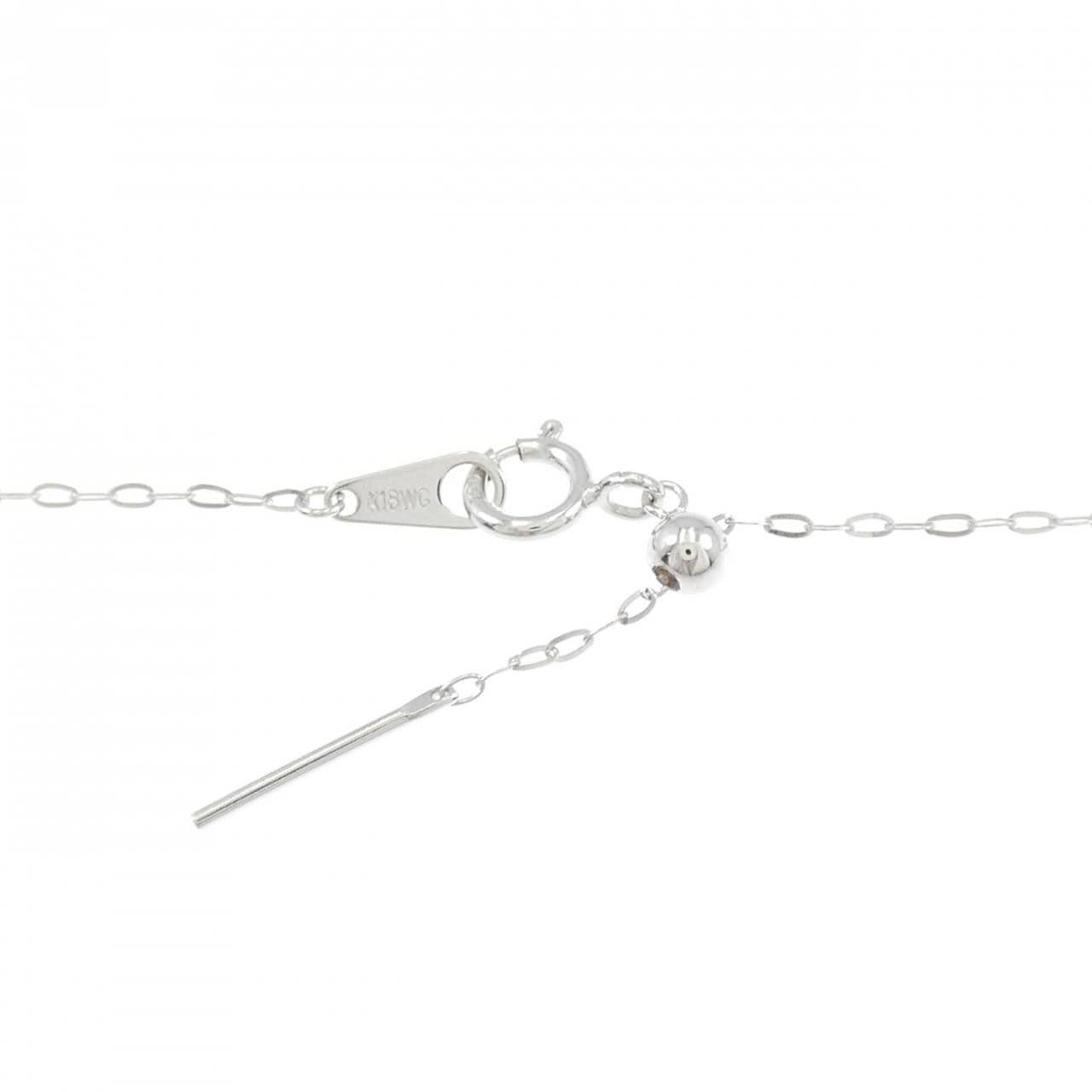 K18WG チェーン ネックレス