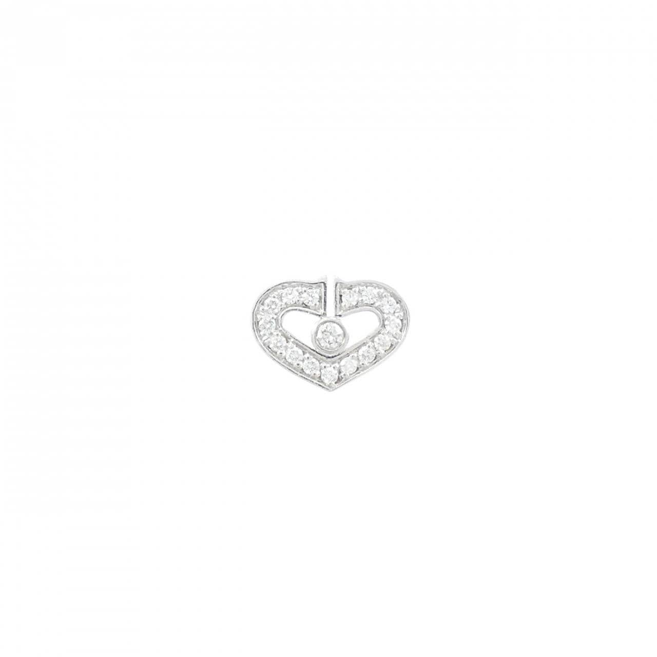 カルティエ Cハート ピアス 片耳