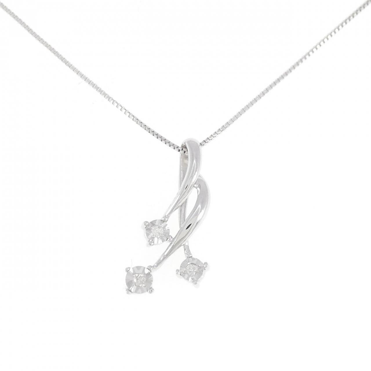 K10WG Diamond necklace