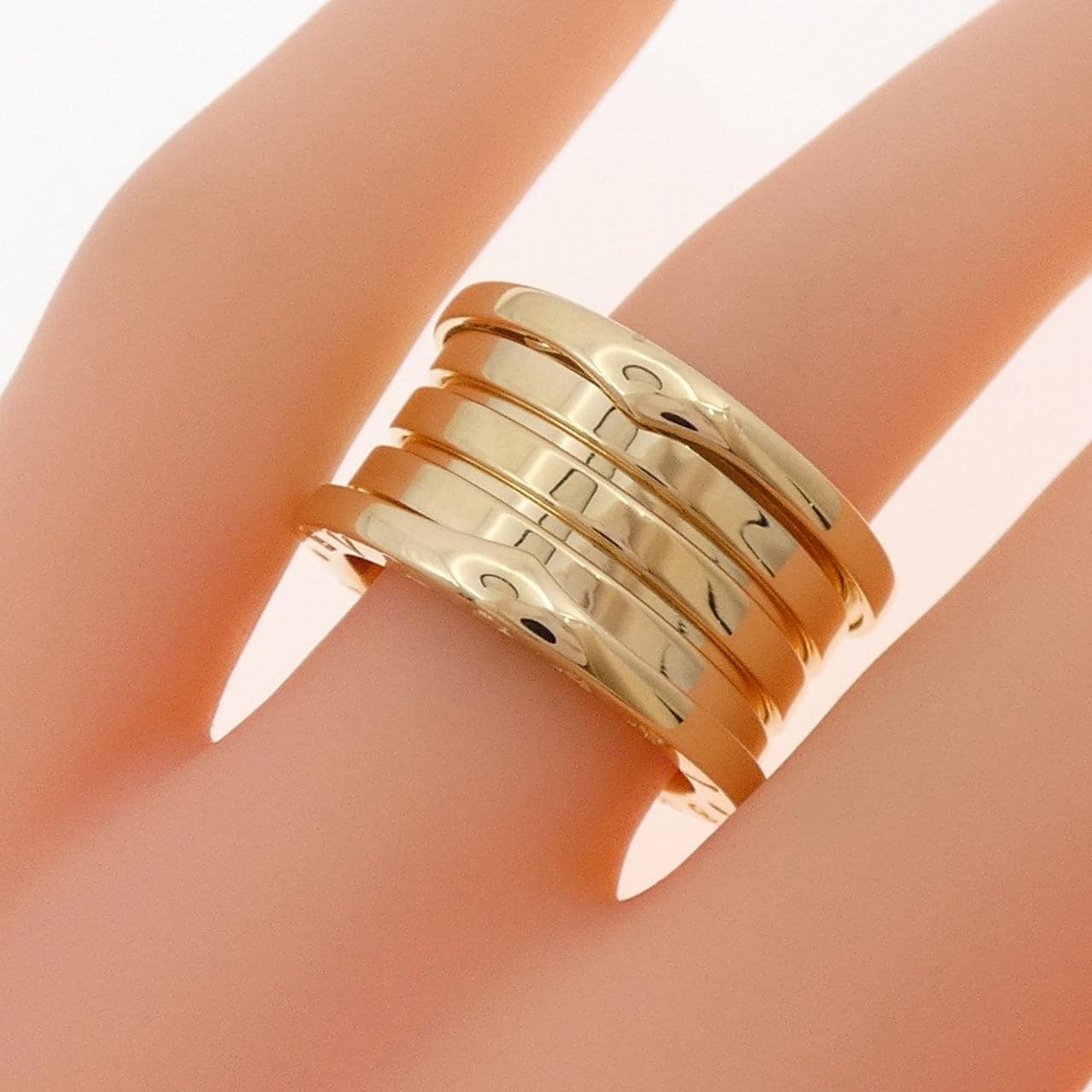 ブルガリ B.zero1 4バンド リング