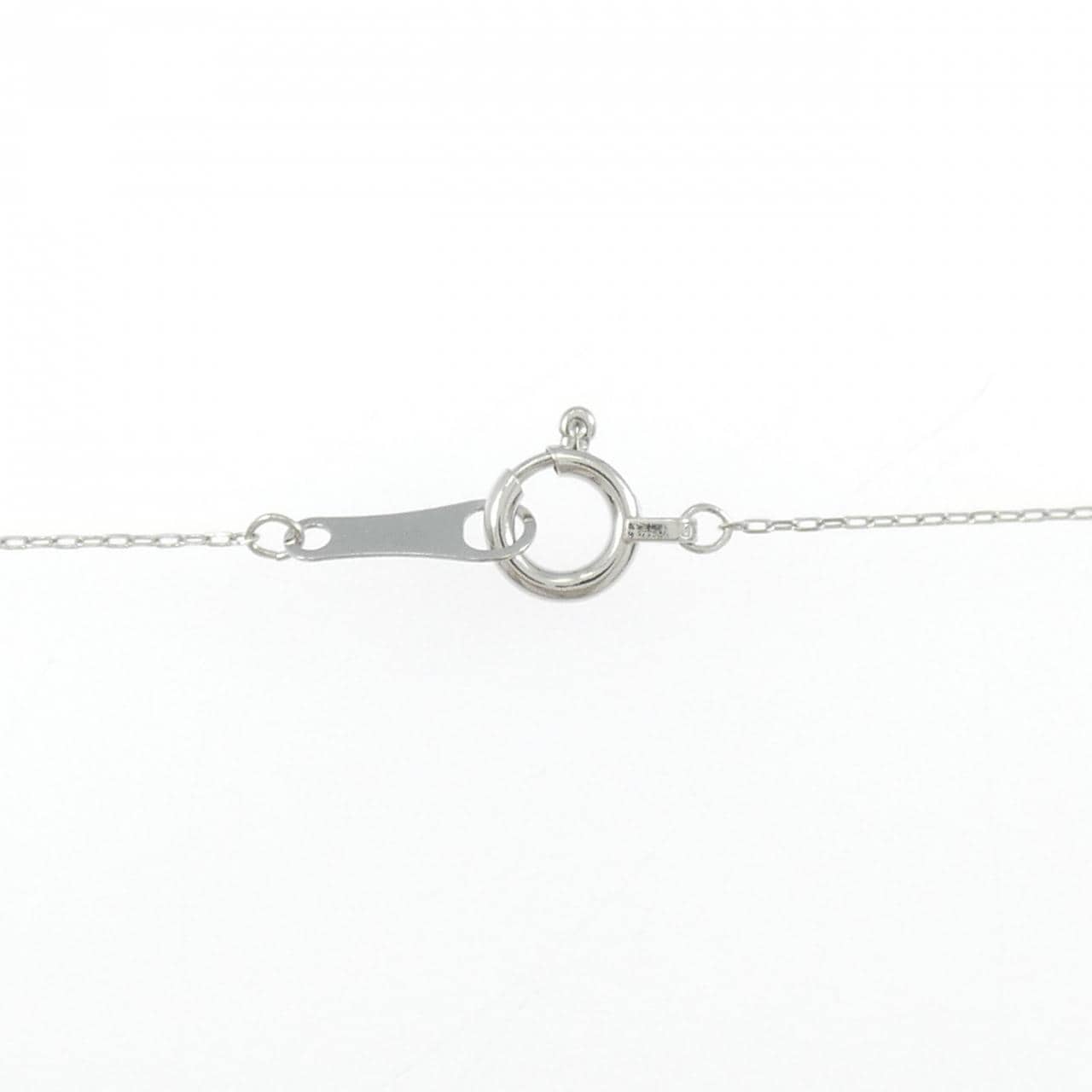 PT950/PT850 ホースシュー ダイヤモンド ネックレス 0.20CT