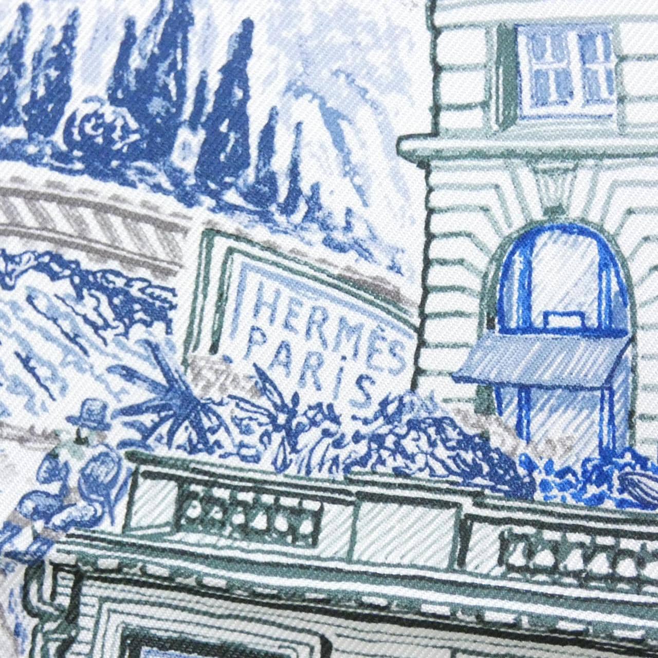 【未使用品】エルメス LES FOLIES DU FAUBOURG カレ スカーフ