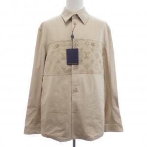 ルイヴィトン LOUIS VUITTON フロックカジュアルコットンオーバーシャツ HQB45WFUG ジャケット