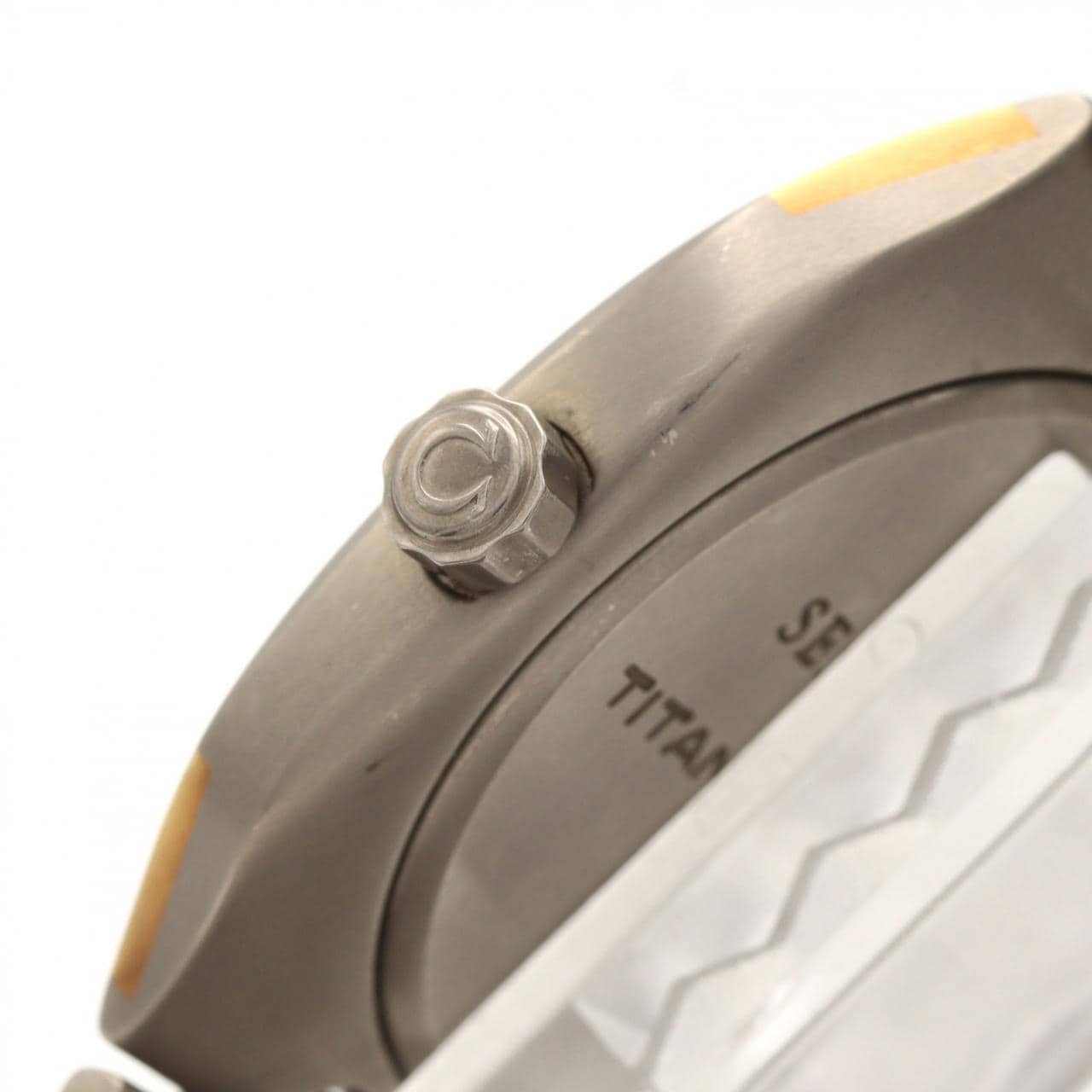 【ノーメンテナンス還元価格】オメガ シーマスターポラリス TI 5814.40 TIxYG クォーツ