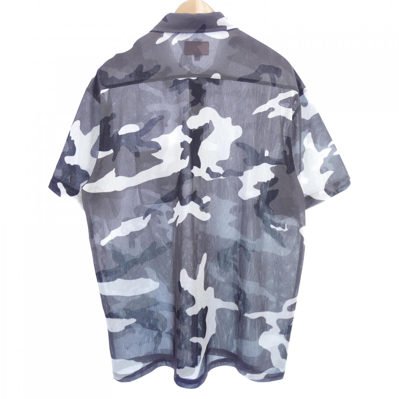 シュプリーム SUPREME Camo Mesh S/S Shirt S／Sシャツ