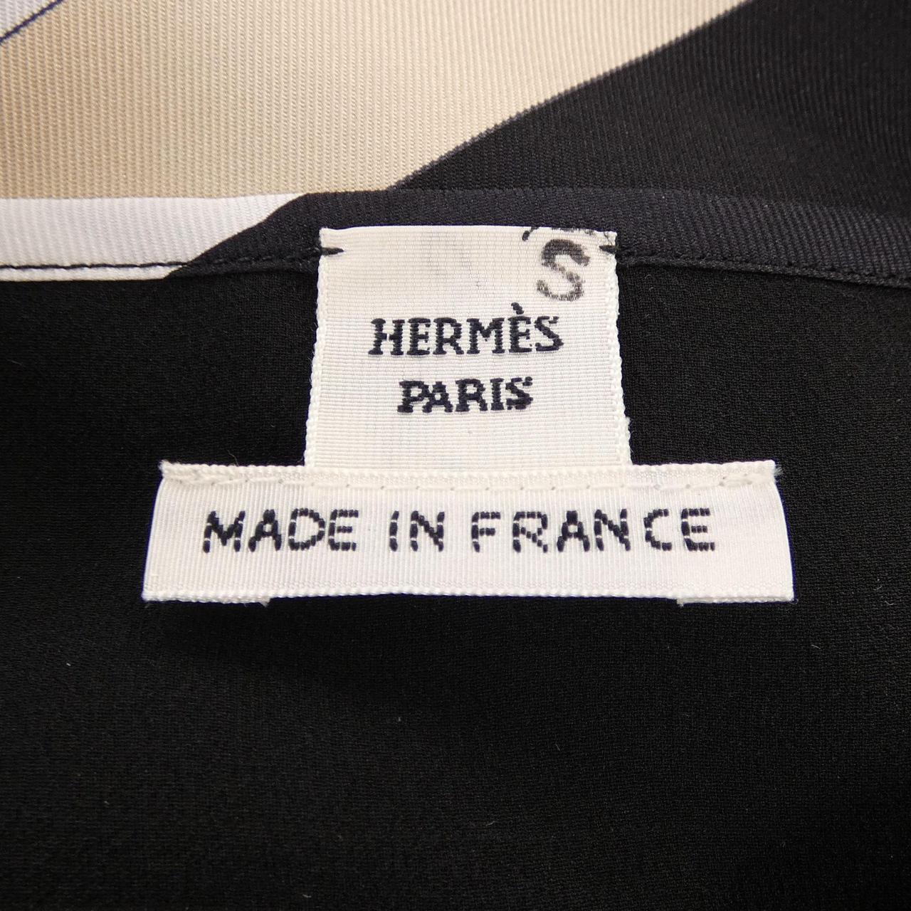 エルメス HERMES EX-LIBRIS 3E0521D7 ツイルレーヌ ワンピース