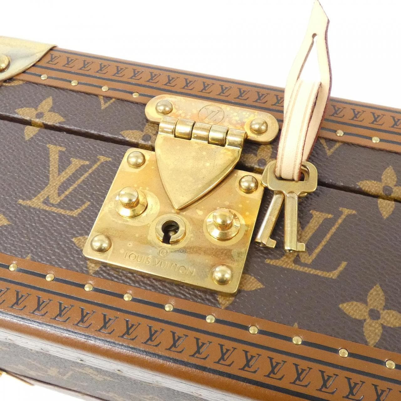 LOUIS VUITTON Monogram Coffret Tresor 20cm