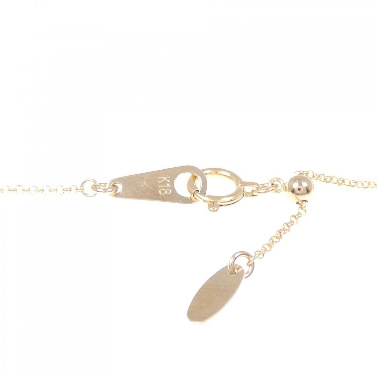 K18PG ダイヤモンド ネックレス 0.277CT