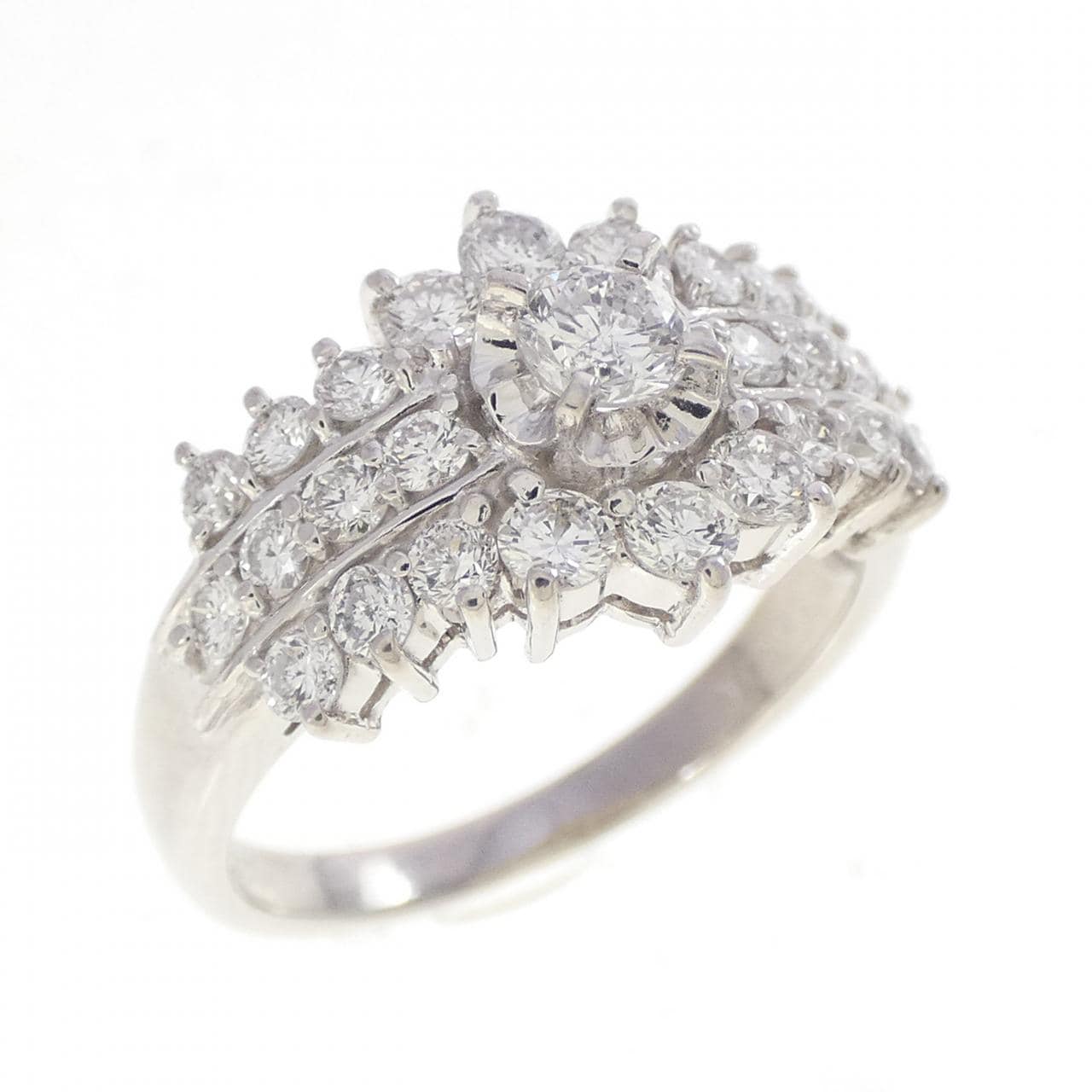 PT900 ダイヤモンド リング 1.00CT