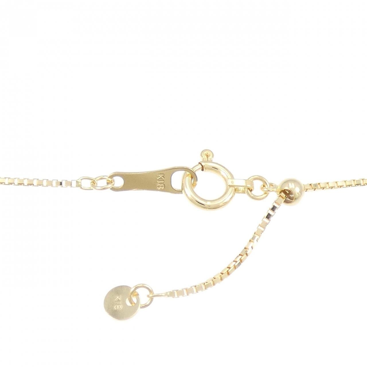 K18YG ダイヤモンド ネックレス 0.26CT