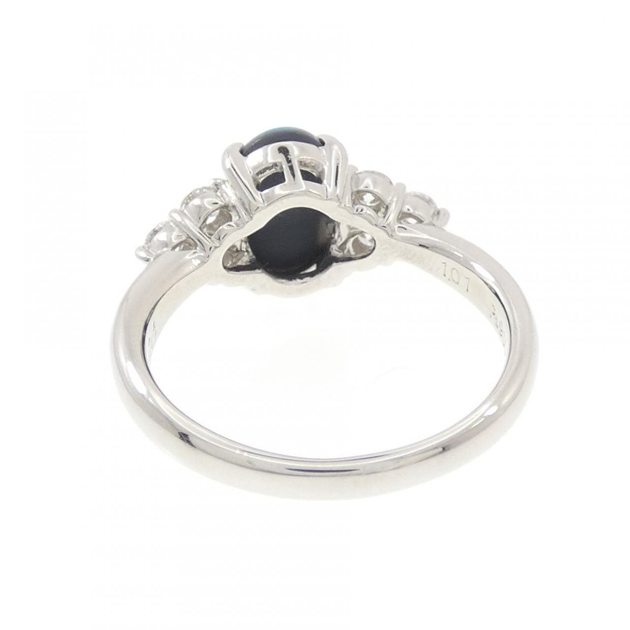 PT900 ブラックオパール リング 1.01CT