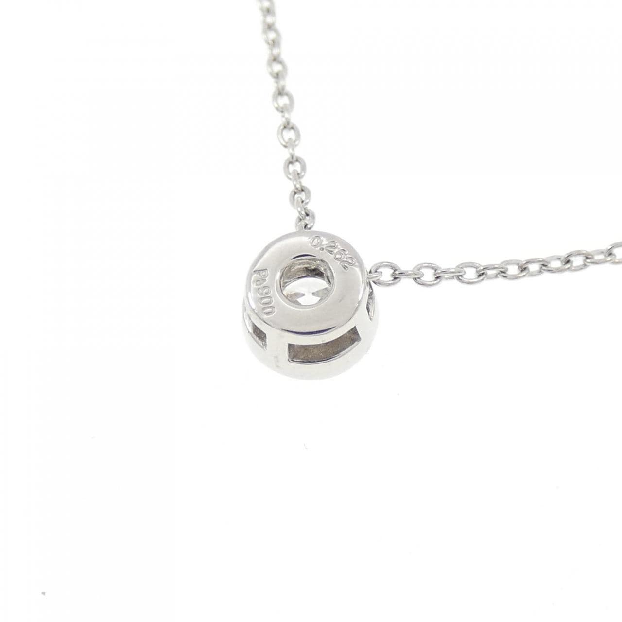 PT900/PT850 ダイヤモンド ネックレス 0.262CT