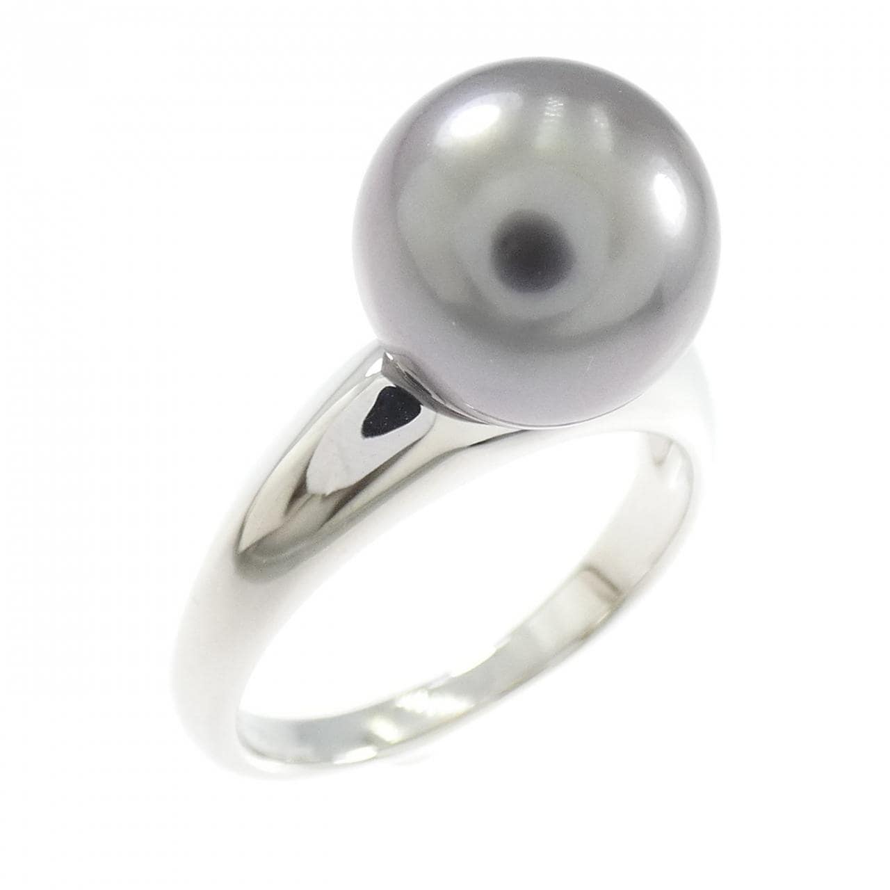 PT900 黒蝶パール リング 9.9mm
