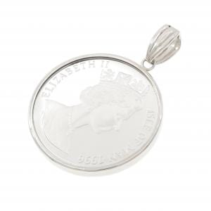 PT900(枠) コイン ペンダント