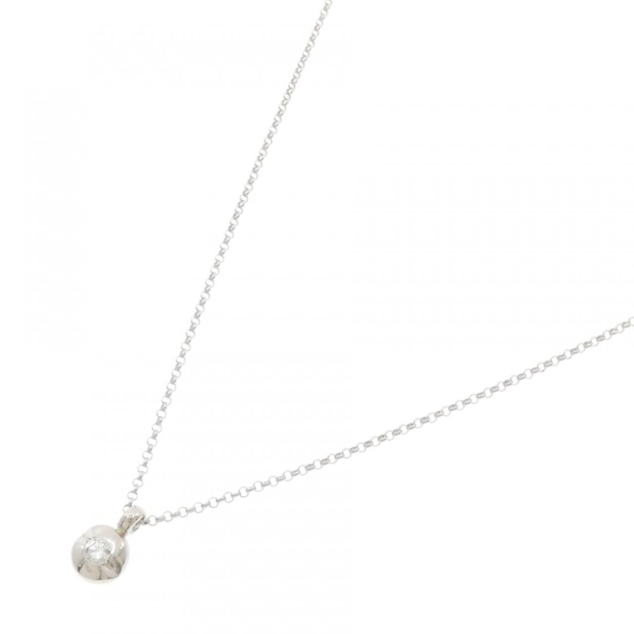 PT850 ダイヤモンド ネックレス 0.07CT