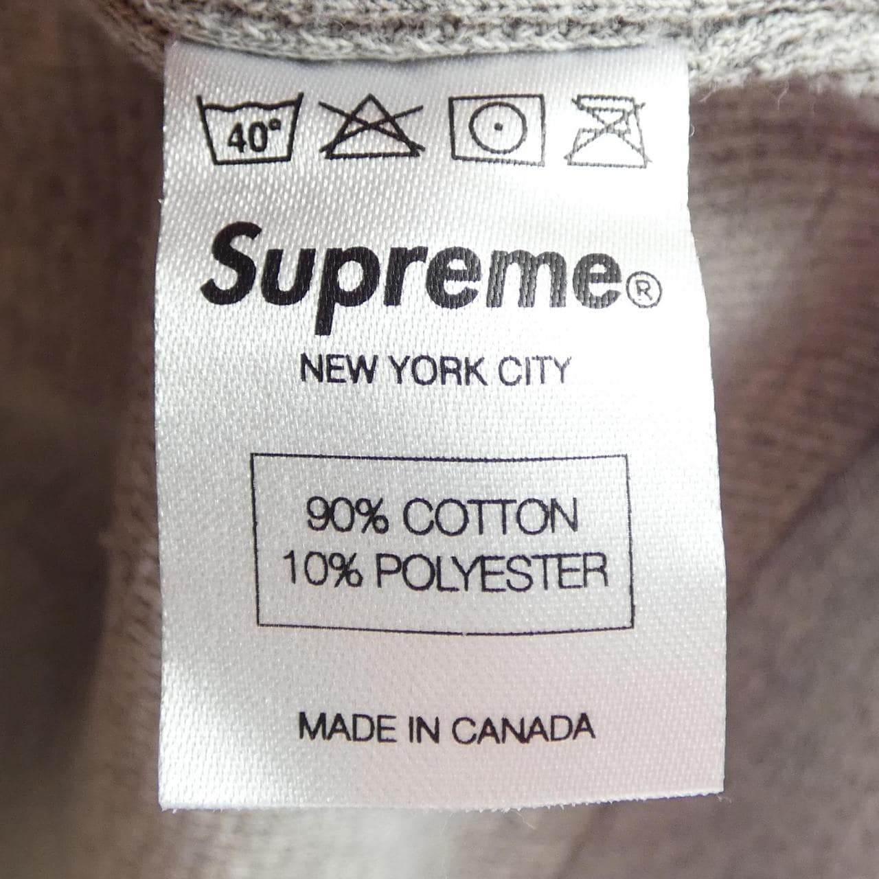 シュプリーム SUPREME ARC LOGO THERMAL ZIP パーカー