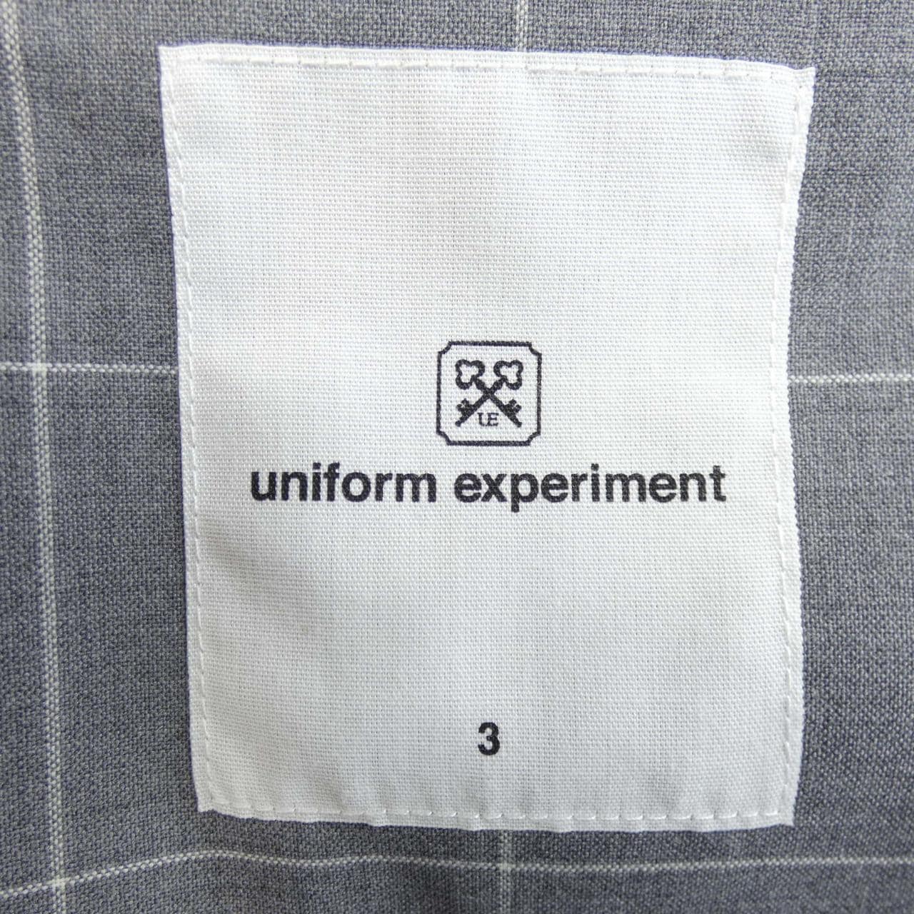 Uniform experiment UNIFORM EXPERIMENT jacket