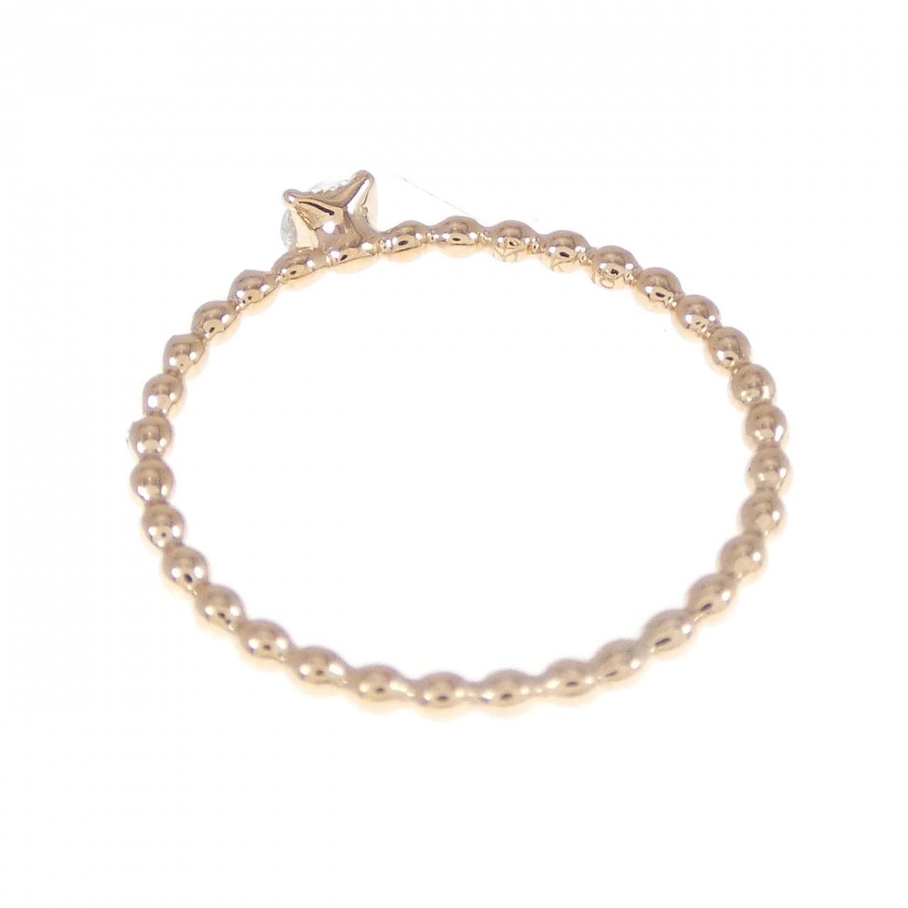 K18PG Diamond ring