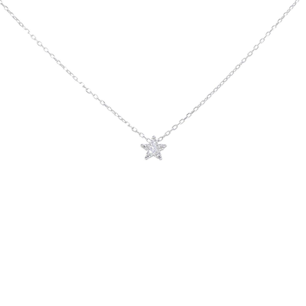 スタージュエリー ダイヤモンド ネックレス 0.04CT