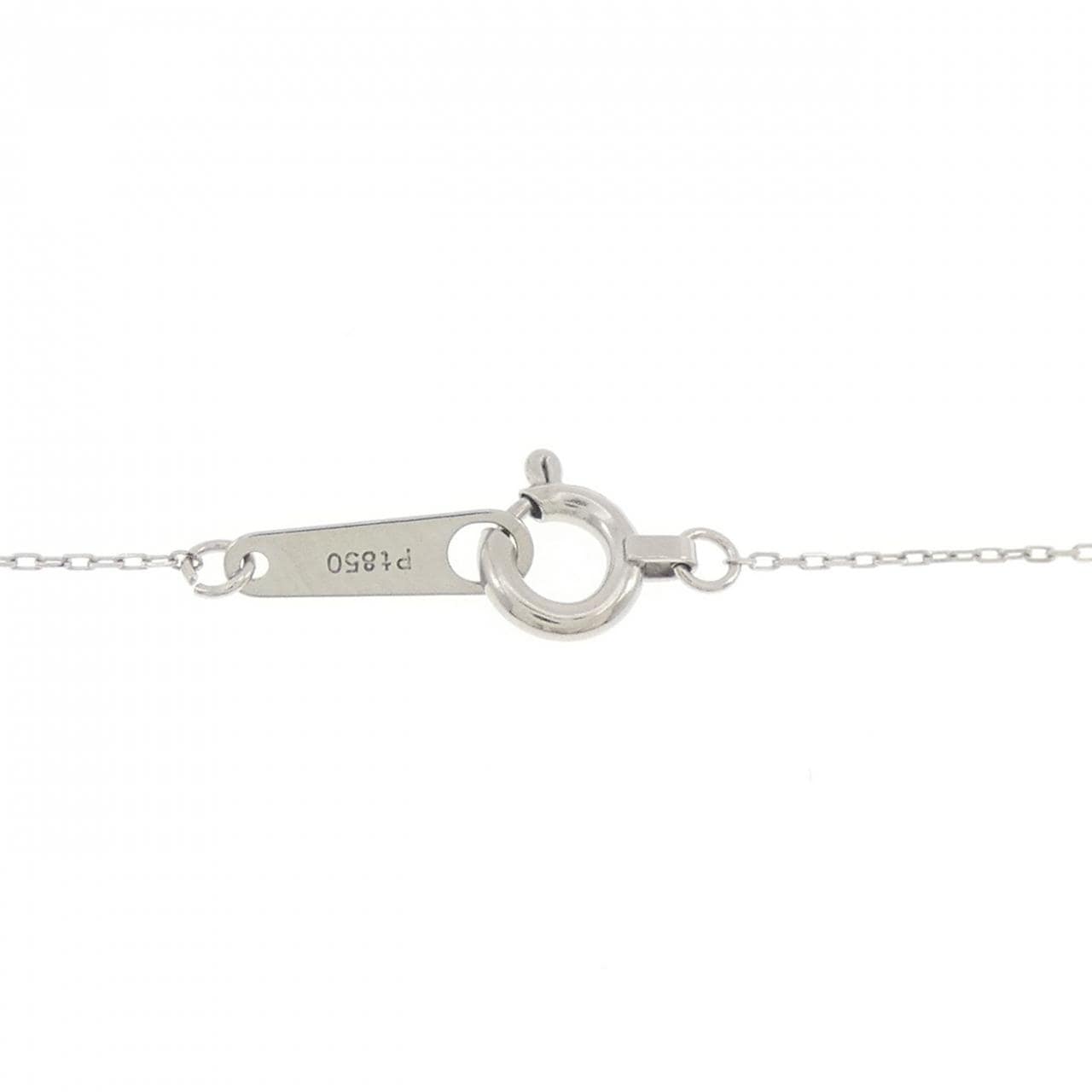 PT900/PT850 ホースシュー ダイヤモンド ネックレス 0.09CT
