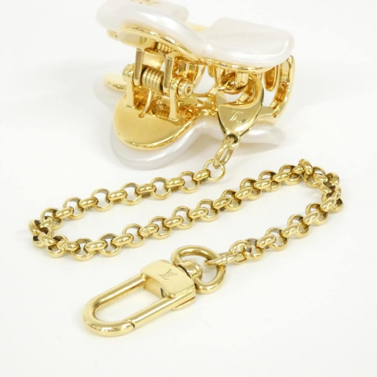 ルイヴィトン バッグチャーム LVヘアクリップ M02868 バッグチャーム