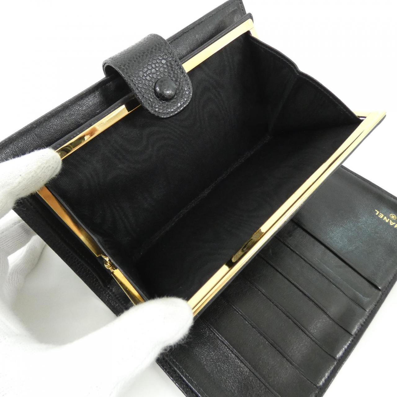 【ヴィンテージ】シャネル タイムレスCC ライン 01429 財布