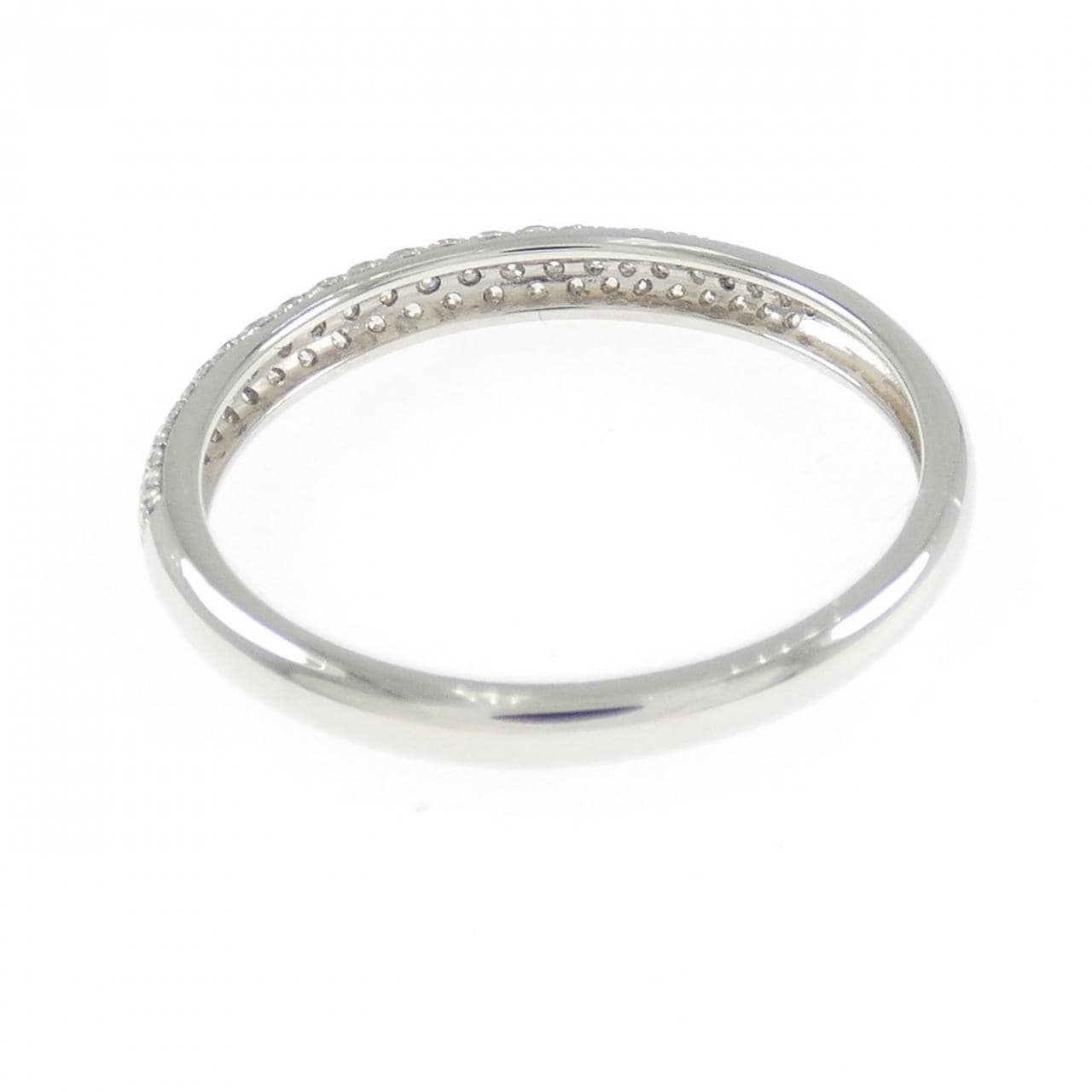 PT950 パヴェ ダイヤモンド リング 0.30CT