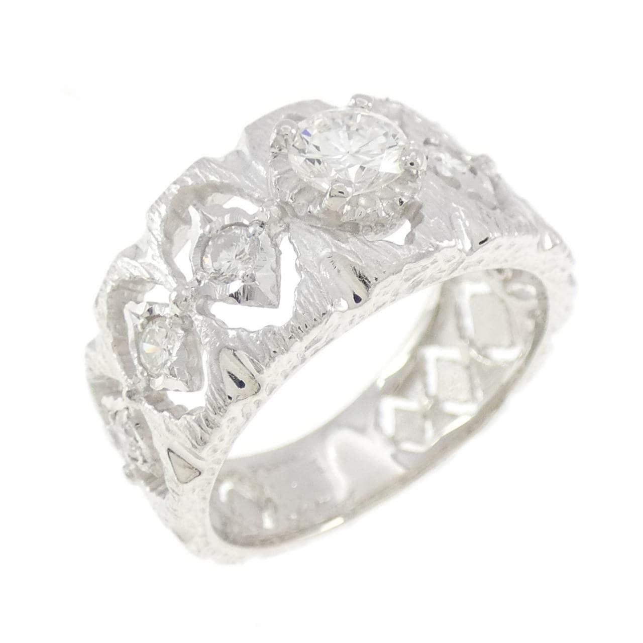PT900 ダイヤモンド リング 0.381CT G SI1 Good