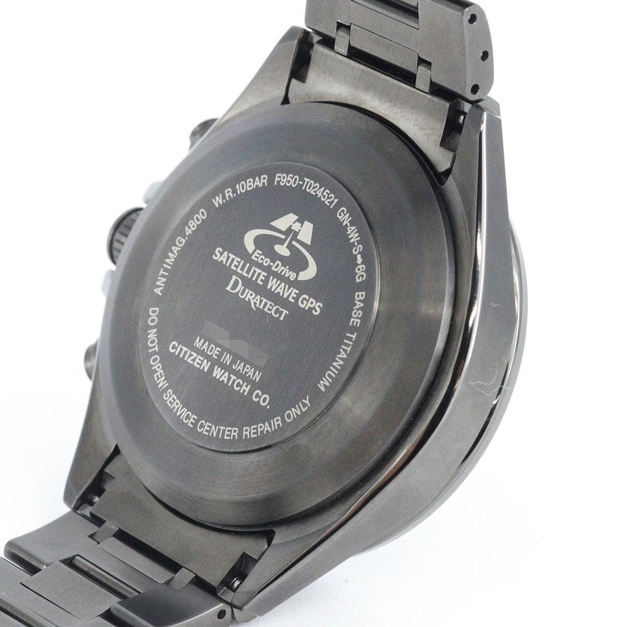 シチズン アテッサ サテライトウエーブGPS 電波時計 F950-T024521/CC4004-58E TI ソーラークォーツ