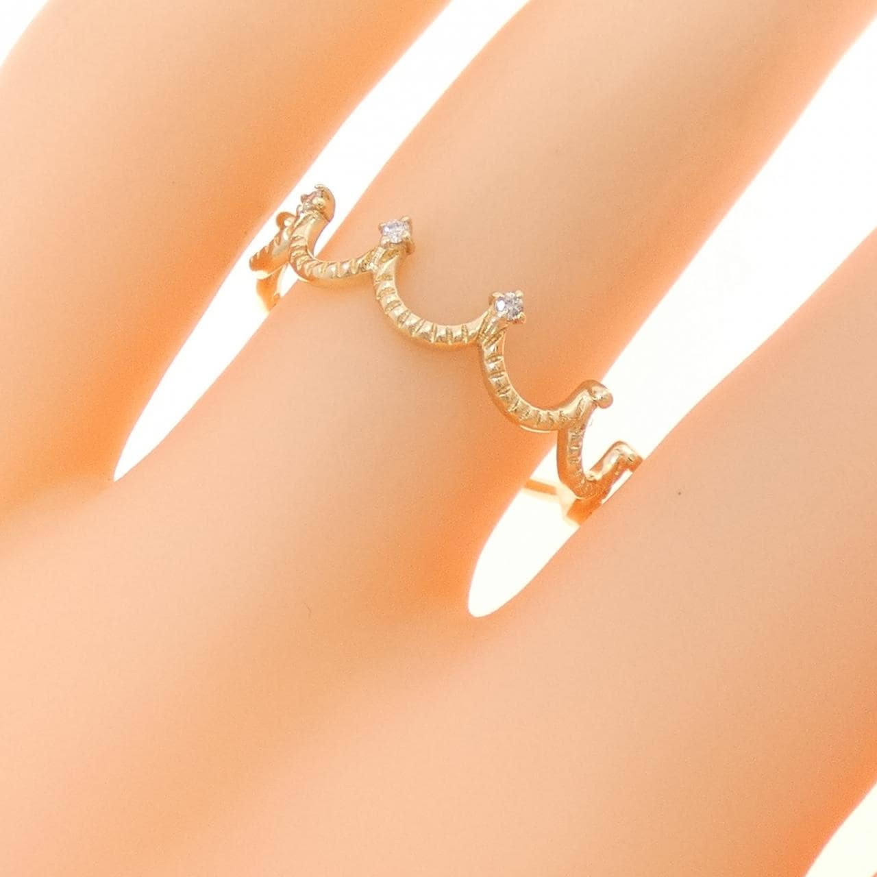 エテ ダイヤモンド リング 0.01CT