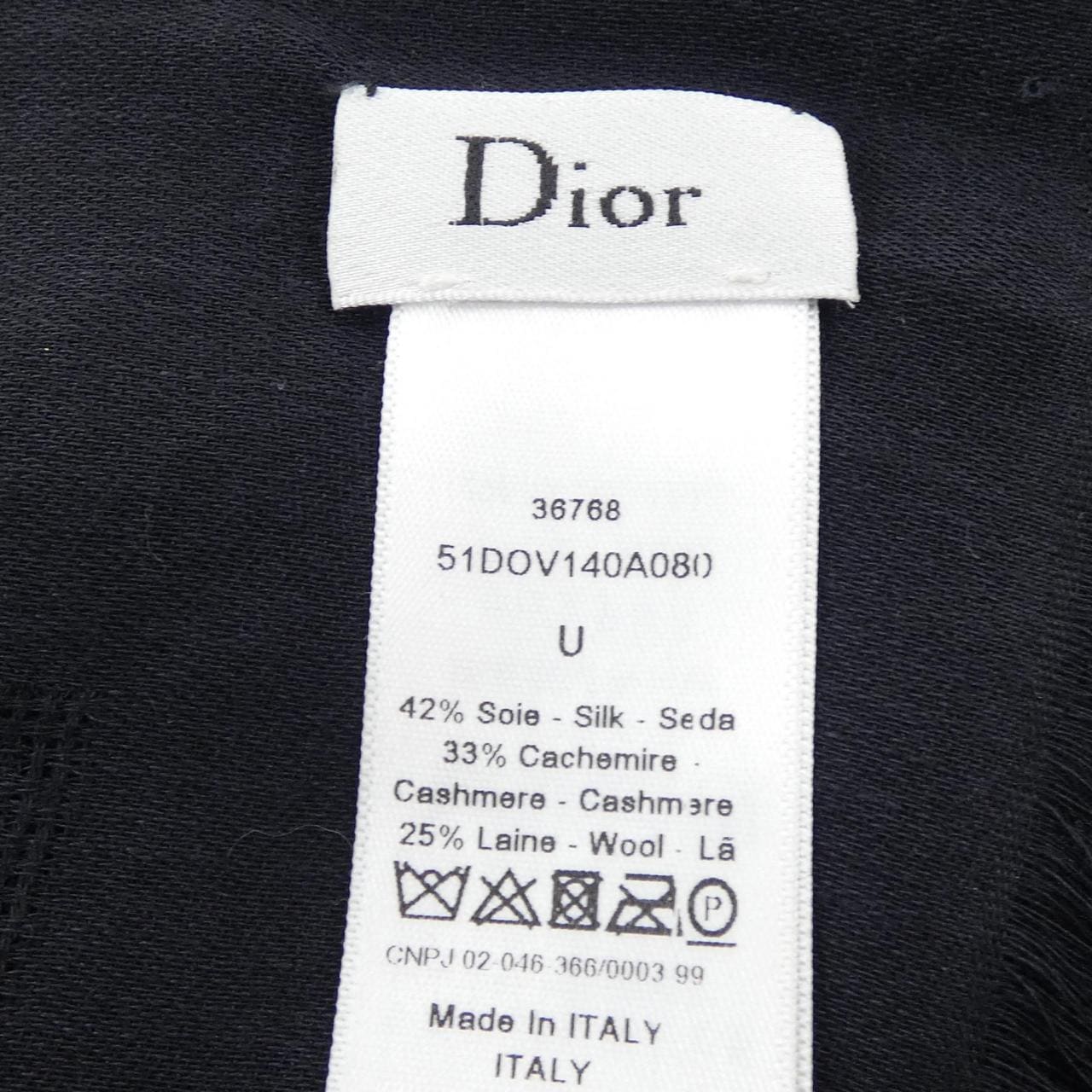 クリスチャンディオール CHRISTIAN DIOR 51DOV140A080 STOLE