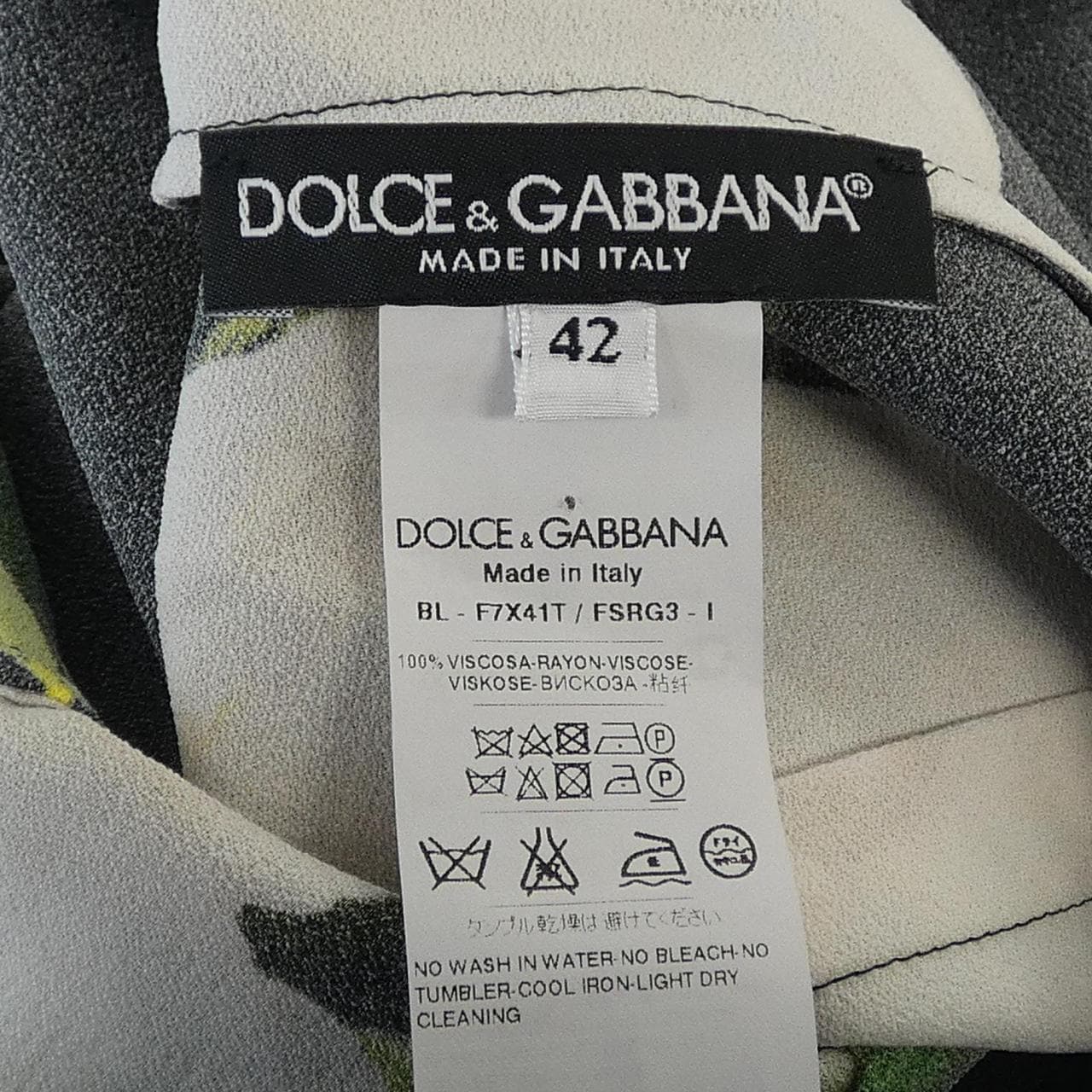 ドルチェアンドガッバーナ DOLCE&GABBANA F7X41T/FSRG3 トップス