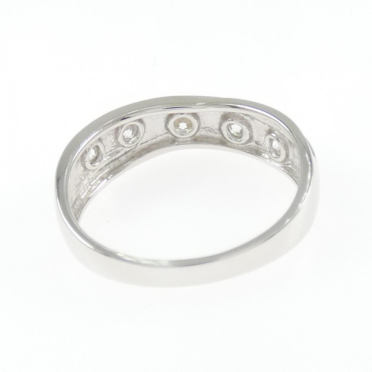 K18WG ダイヤモンド リング 0.48CT