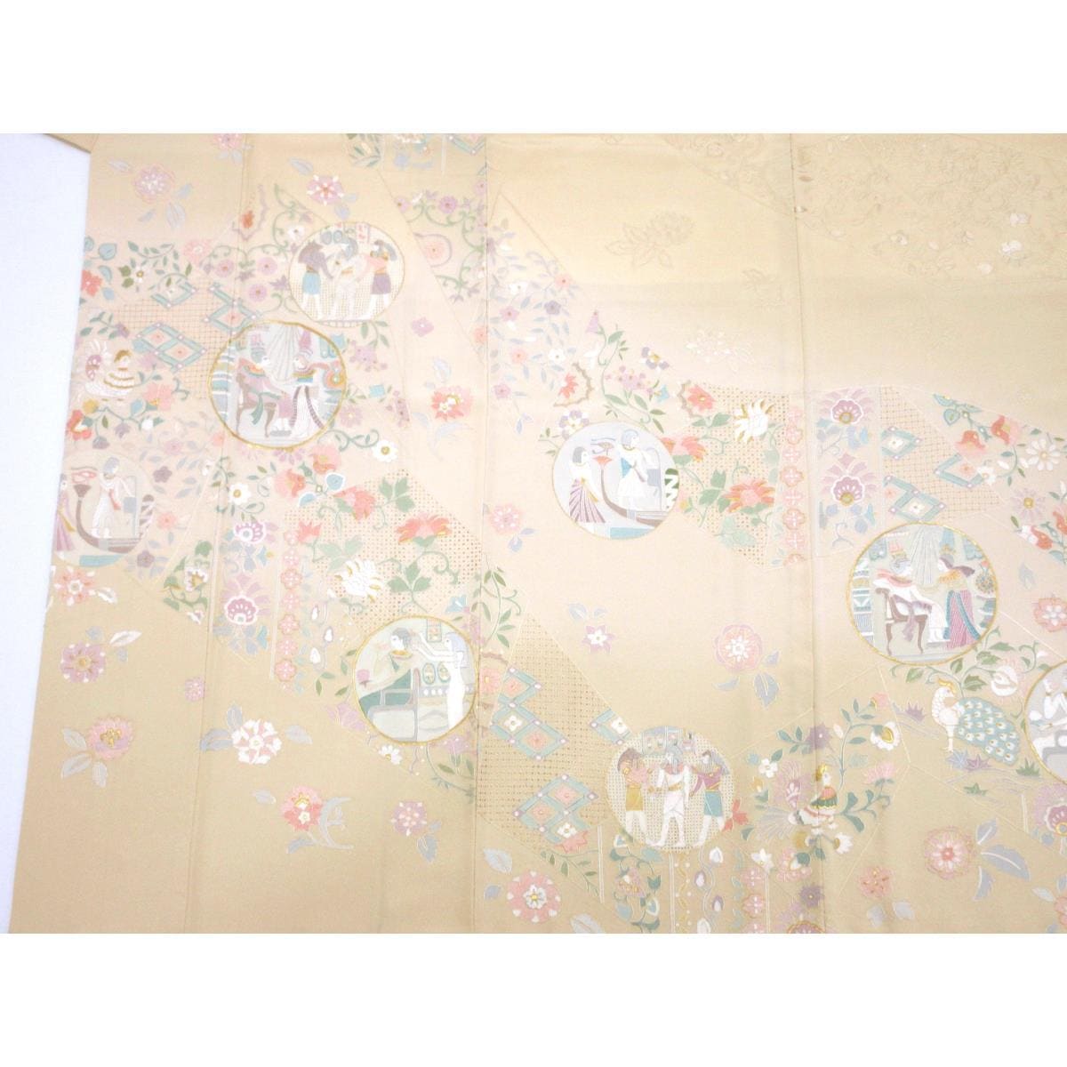 訪問着　刺繍加工