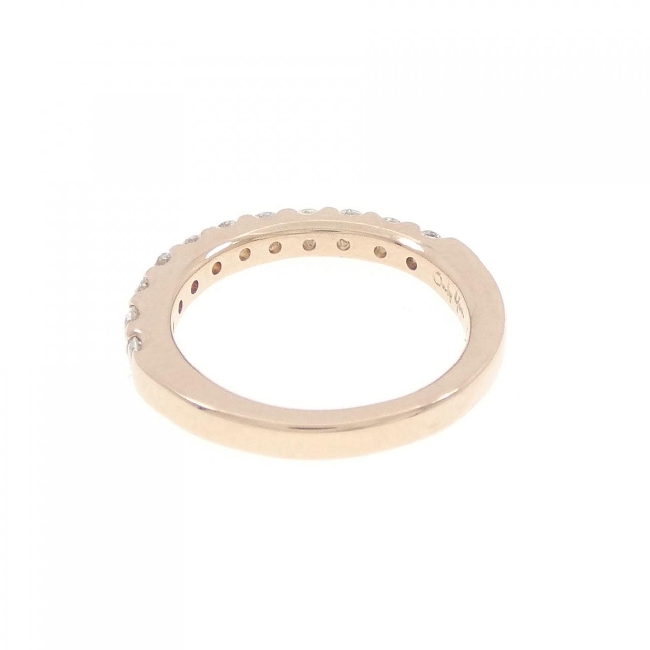 K18PG ダイヤモンド ピンキー リング 0.30CT