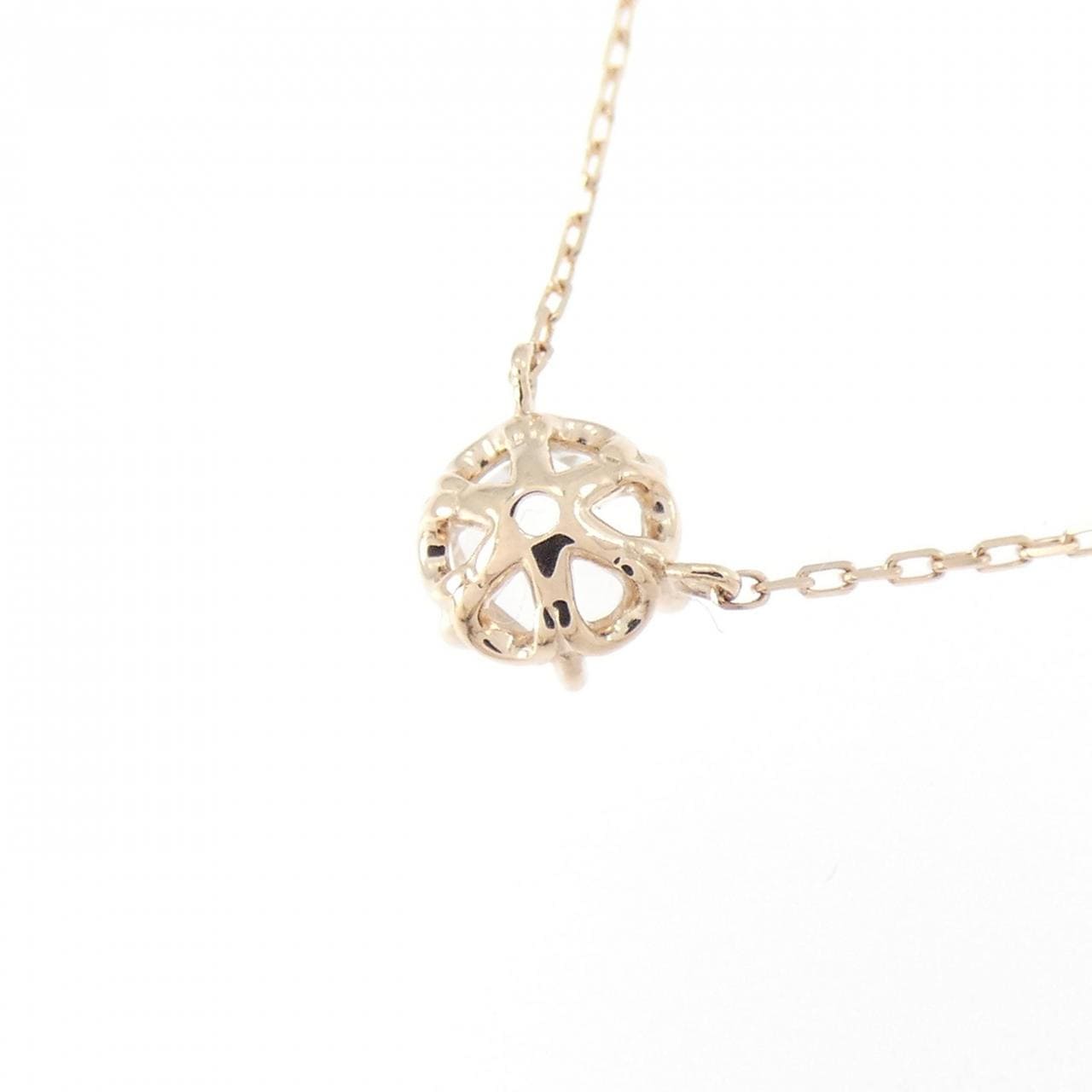 4゜C ホワイトトパーズ ネックレス